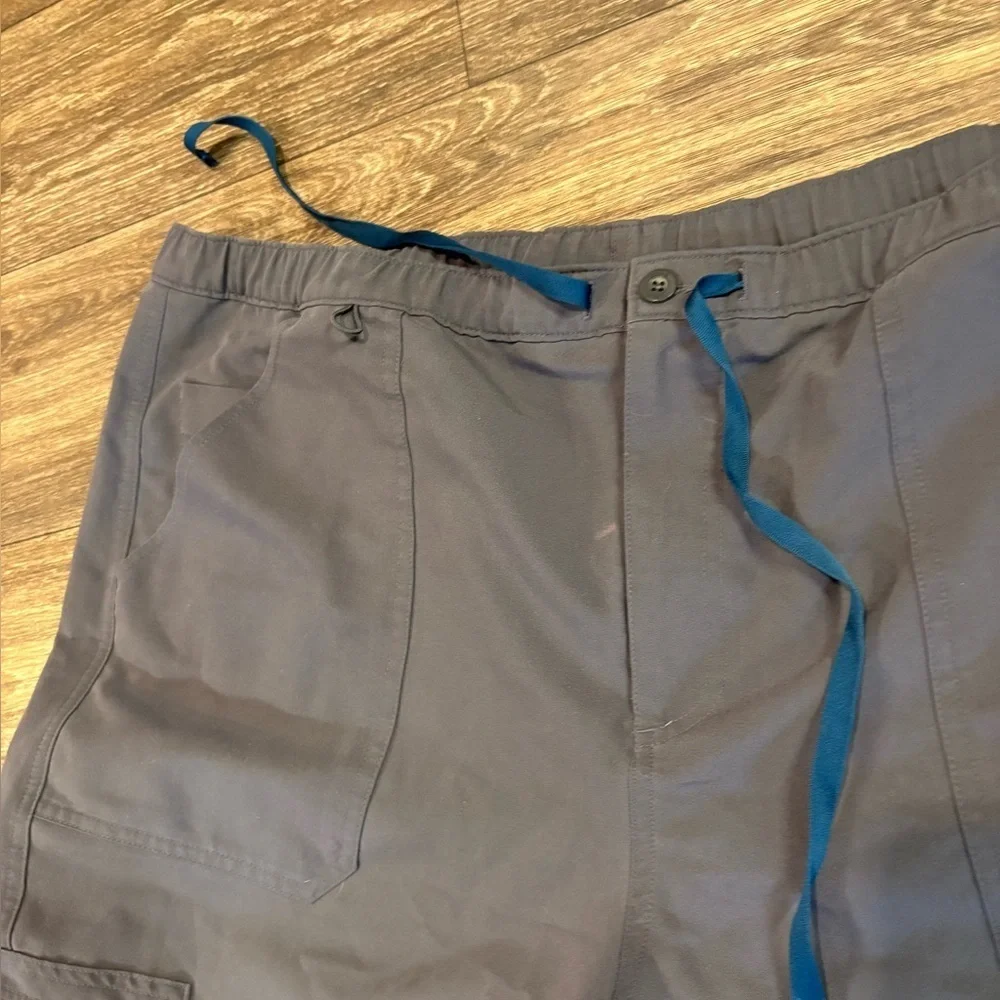 Figs Grey Gray Scrub Pants XXL